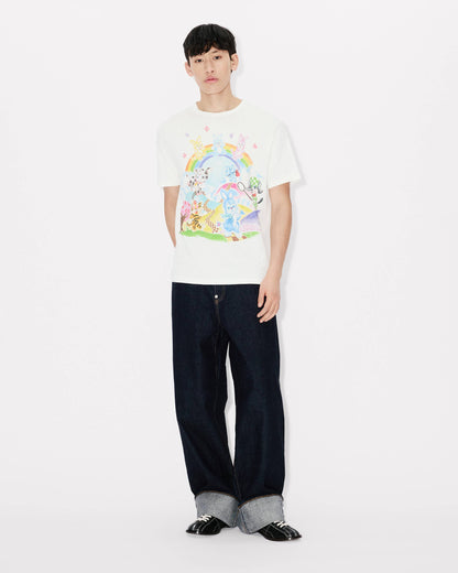 Kenzo Cartoon Genderless Tshirt In Cotton