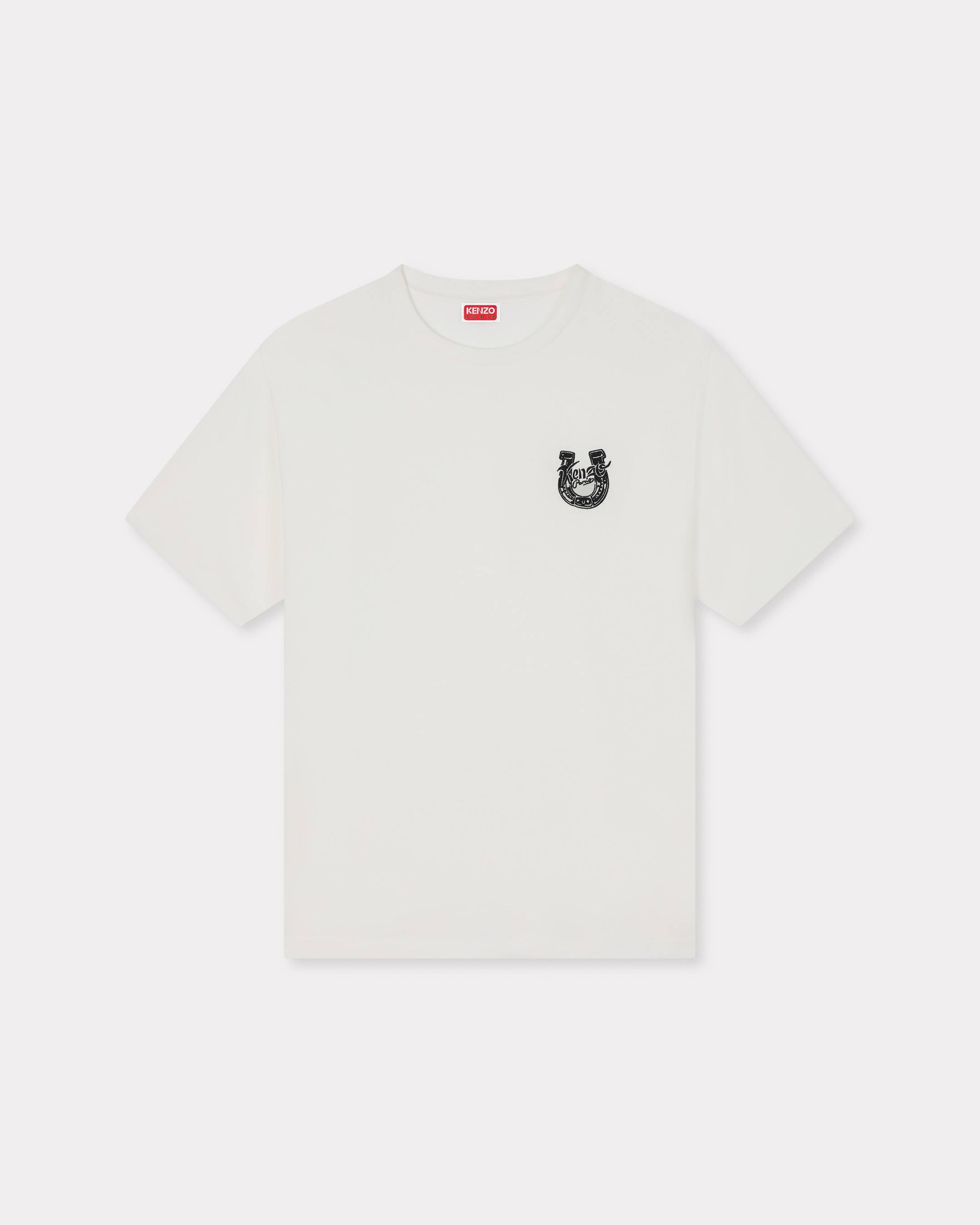Kenzo Lunar New Year Embroidered Tshirt In Cotton