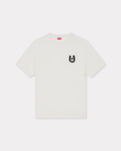 Kenzo Lunar New Year Embroidered Tshirt In Cotton