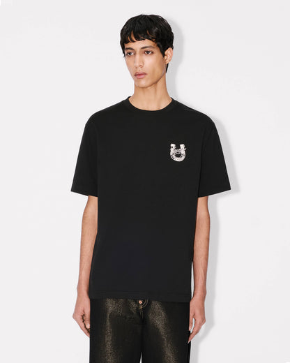 Kenzo Lunar New Year Embroidered Tshirt In Cotton