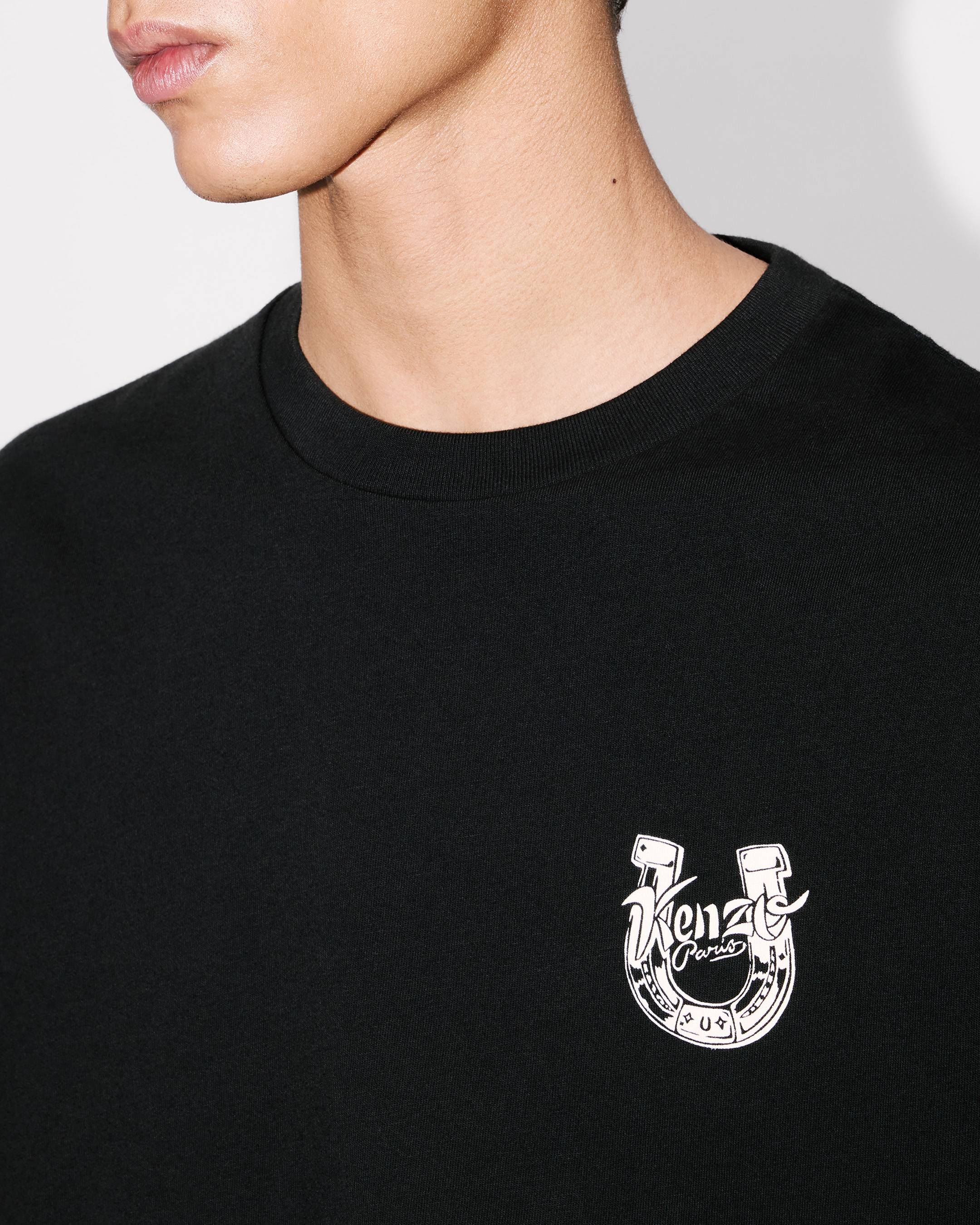 Kenzo Lunar New Year Embroidered Tshirt In Cotton