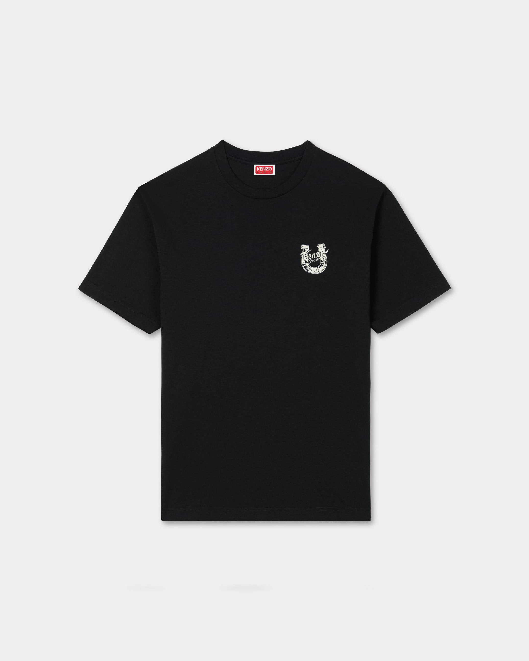 Kenzo Lunar New Year Embroidered Tshirt In Cotton