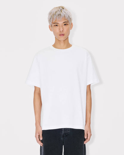 Kenzo Boke Flower 20 Embroidered Oversized Tshirt In Cotton