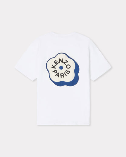 Kenzo Boke Flower 20 Embroidered Oversized Tshirt In Cotton