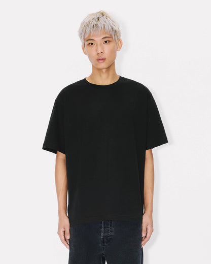 Kenzo Boke Flower 20 Embroidered Oversized Tshirt In Cotton