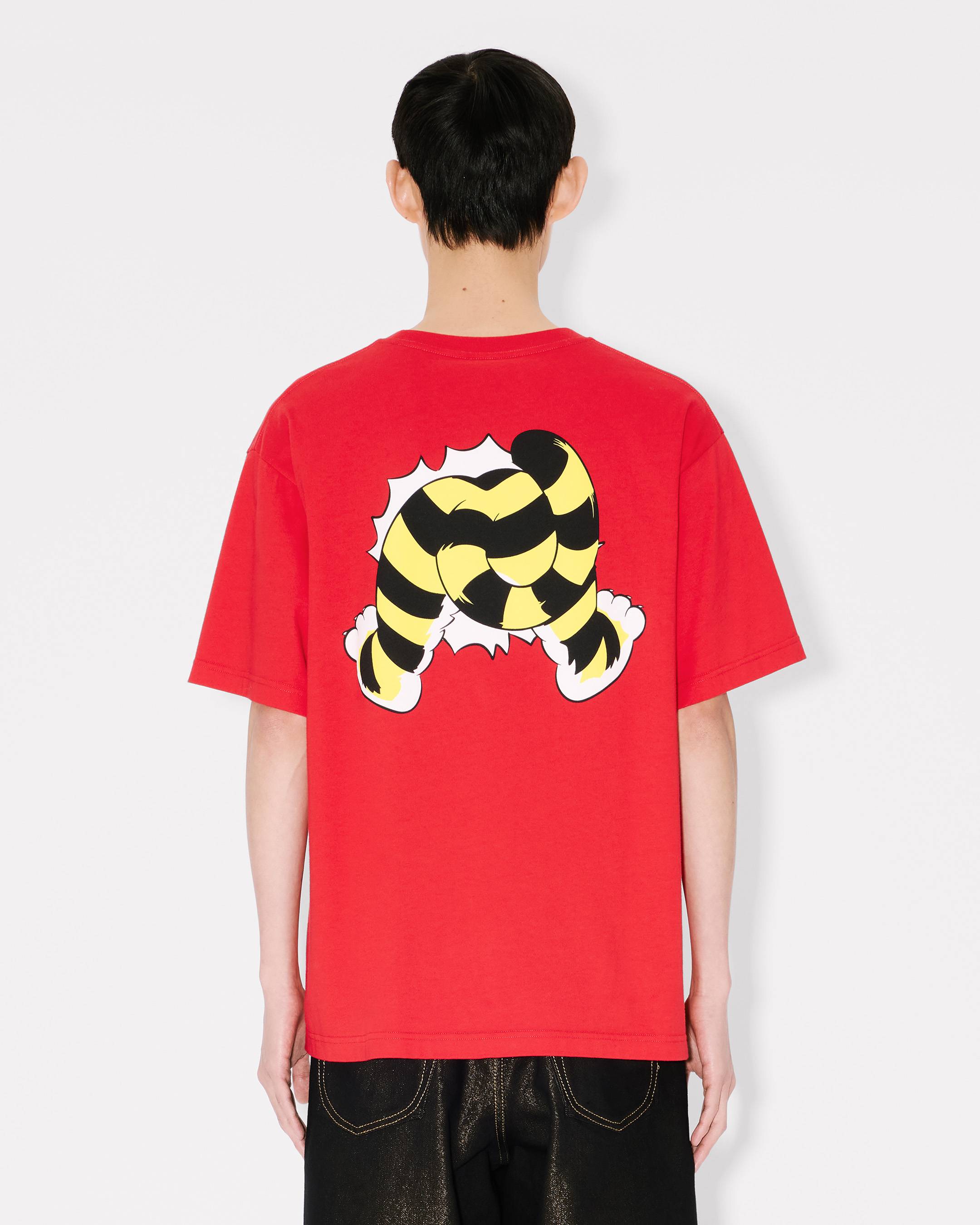 Kenzo Wild Tiger Oversized Tshirt In Cotton