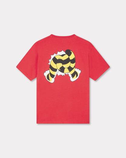 Kenzo Wild Tiger Oversized Tshirt In Cotton