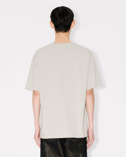 Kenzo Wild Tiger Embroidered Oversized Tshirt In Cotton