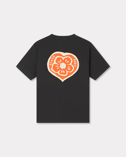 Kenzo Boke Heart Oversized Tshirt In Cotton