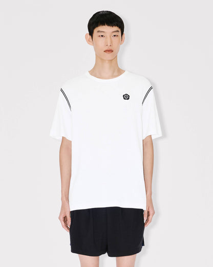 Kenzo Boke Flower 20 Embroidered Tshirt In Cotton