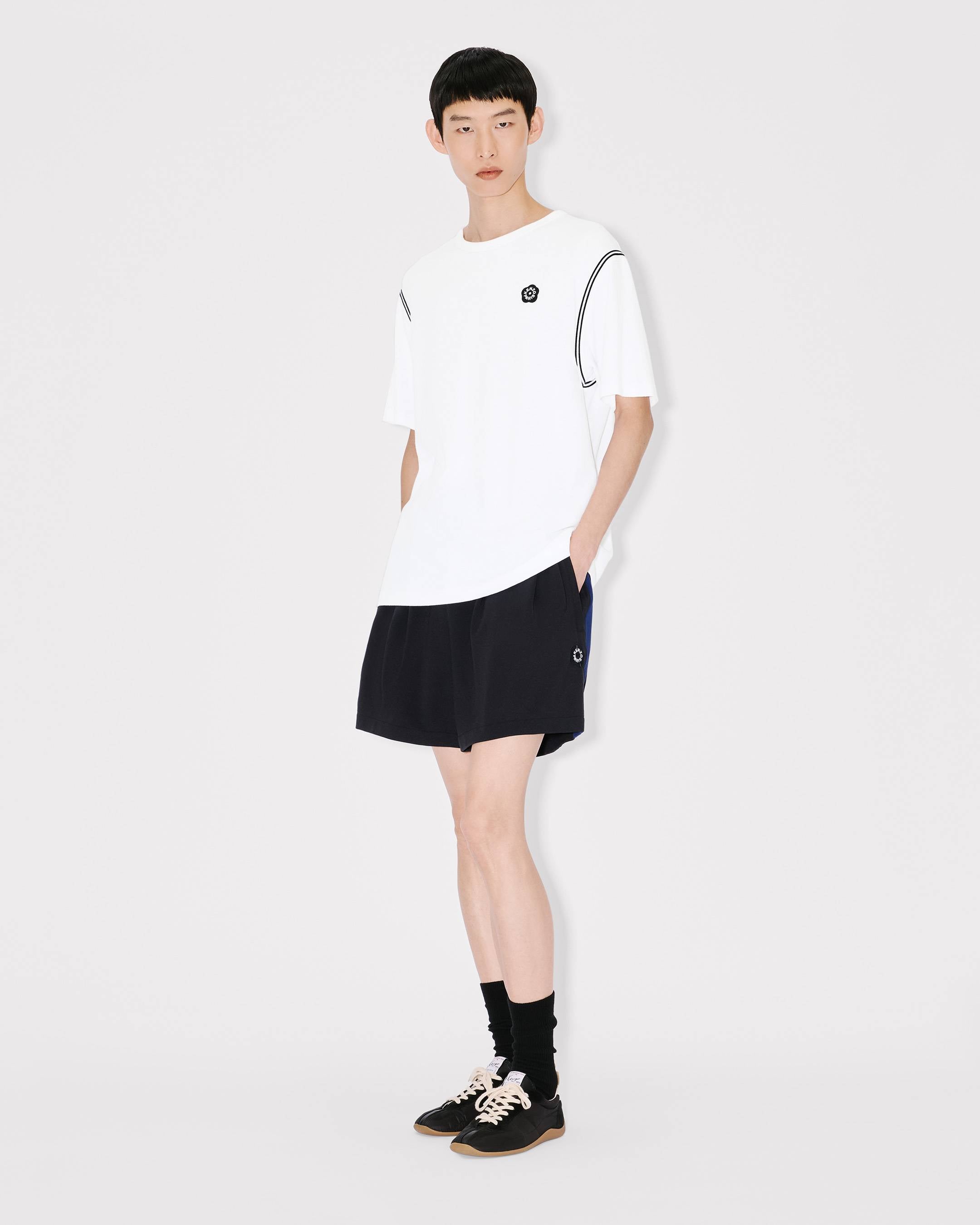 Kenzo Boke Flower 20 Embroidered Tshirt In Cotton