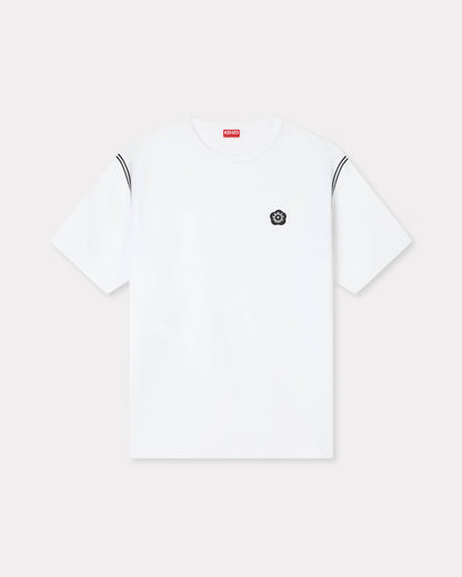 Kenzo Boke Flower 20 Embroidered Tshirt In Cotton