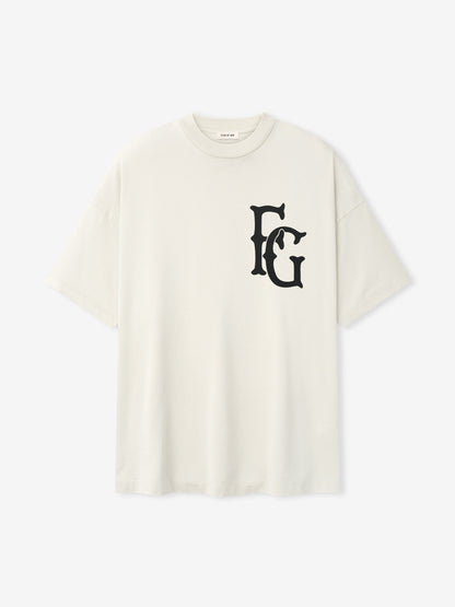 Essentials Cotton Rayon "26" Ss Tee Dirty Ivory