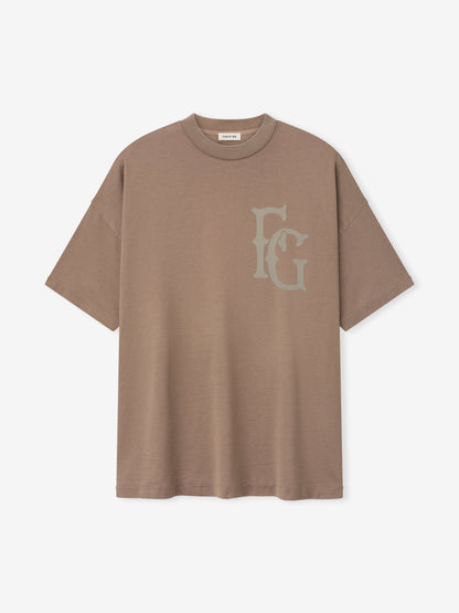 Essentials Cotton Rayon 43 Tee Dune Pearl
