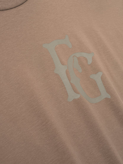 Essentials Cotton Rayon 43 Tee Dune Pearl