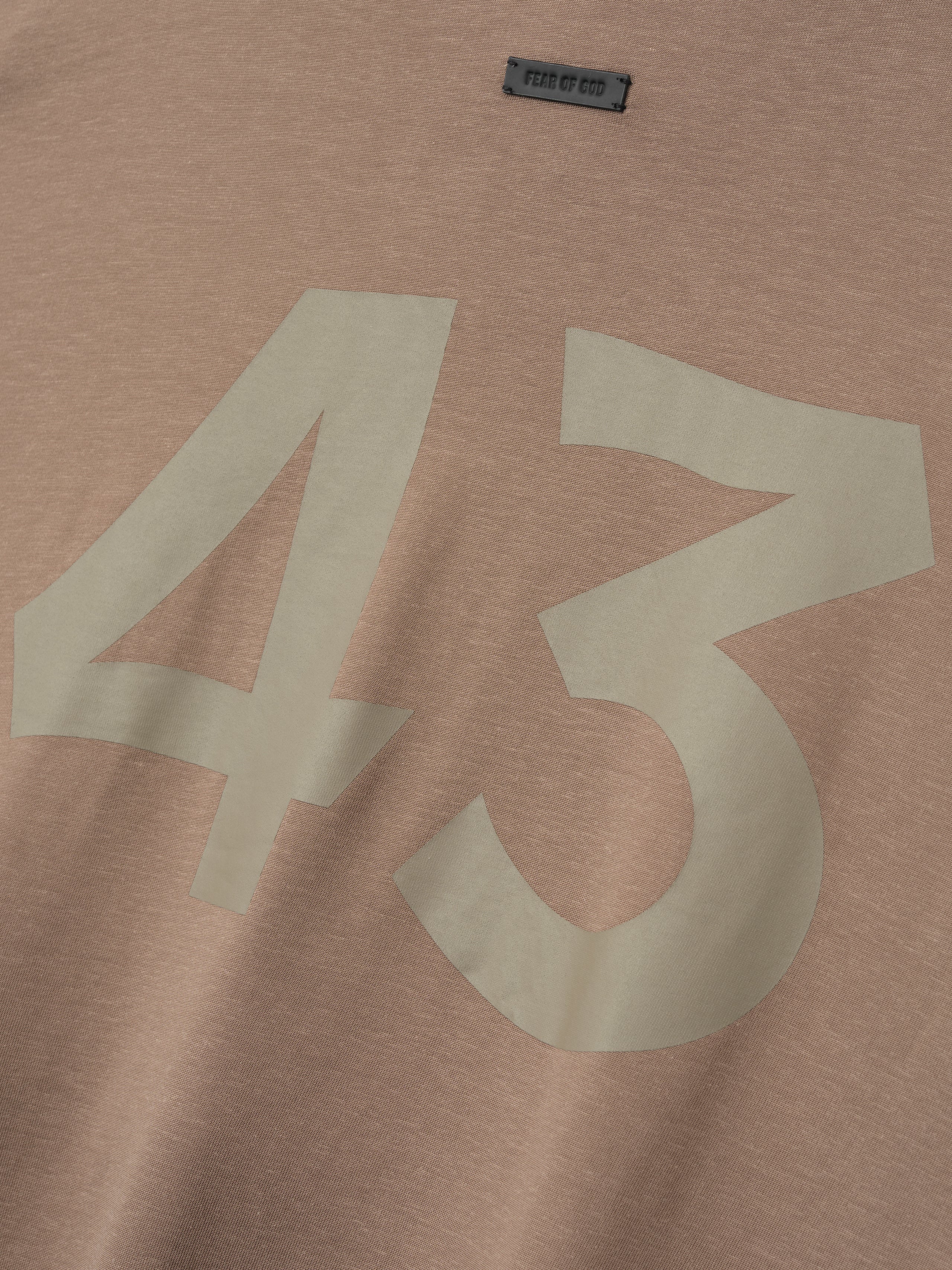 Essentials Cotton Rayon 43 Tee Dune Pearl