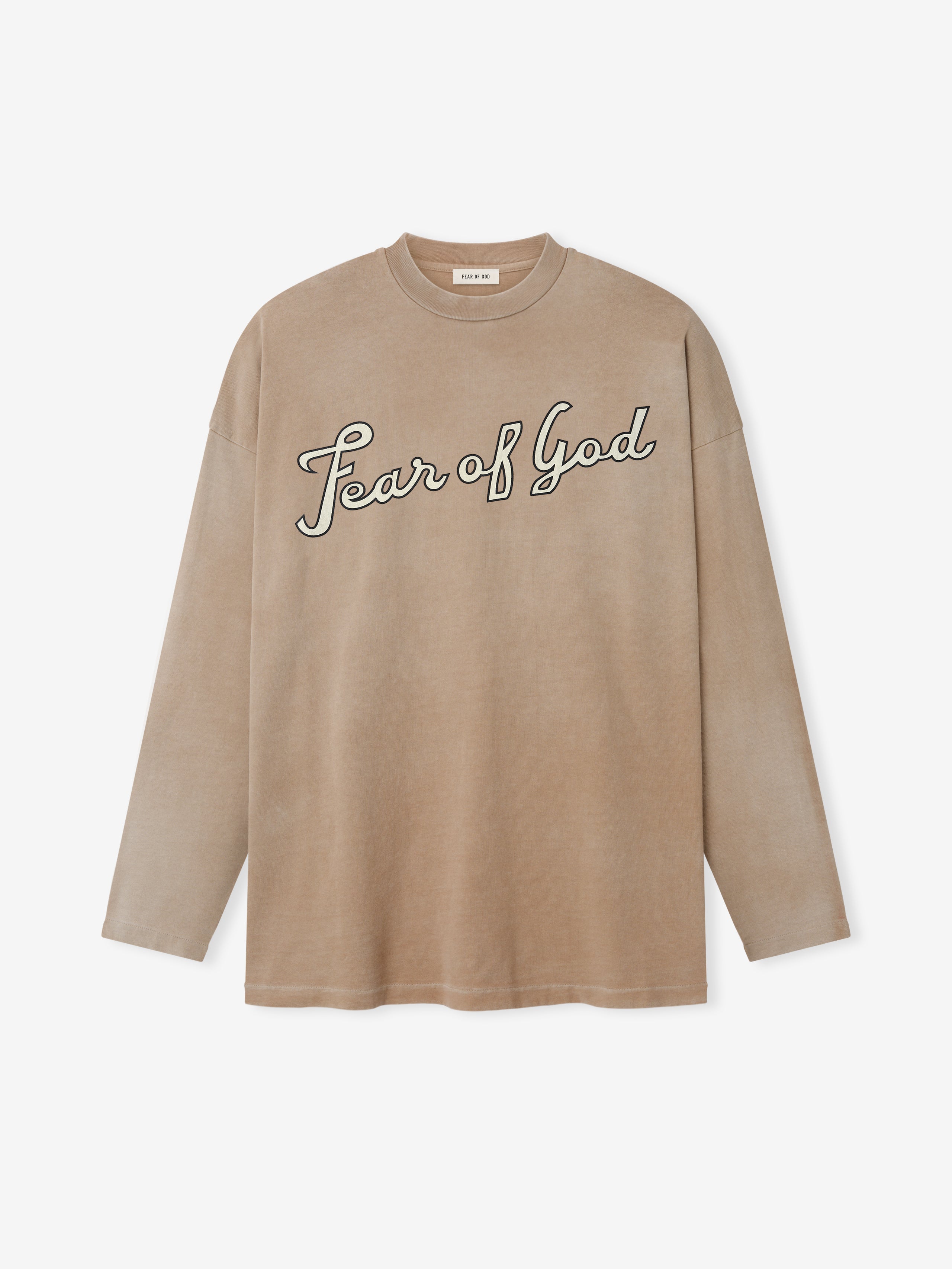 Essentials Fg 9 Long Sleeve Tee Dune Pearl
