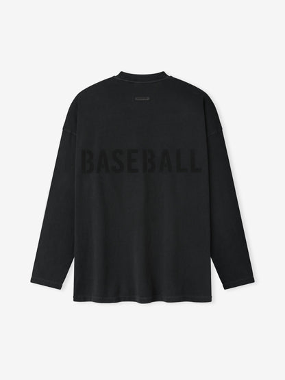 Essentials 9 Long Sleeve Tee Black