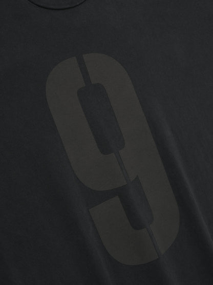 Essentials 9 Long Sleeve Tee Black