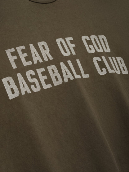 Essentials Baseball Club Tee Faded Brown