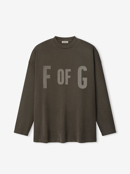 Essentials "F Of G, 26" Long Sleeve Tee Faded Brown