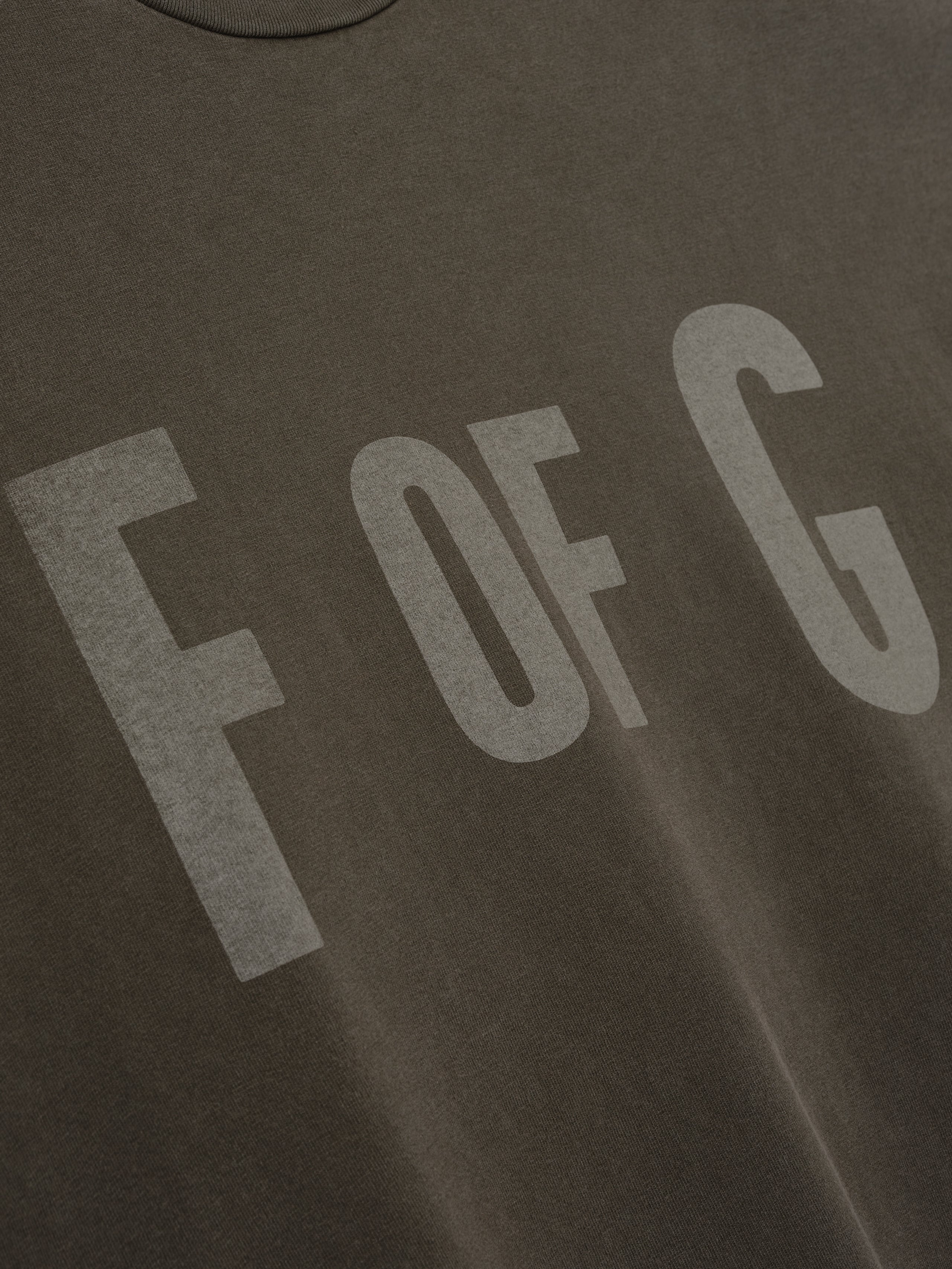 Essentials "F Of G, 26" Long Sleeve Tee Faded Brown