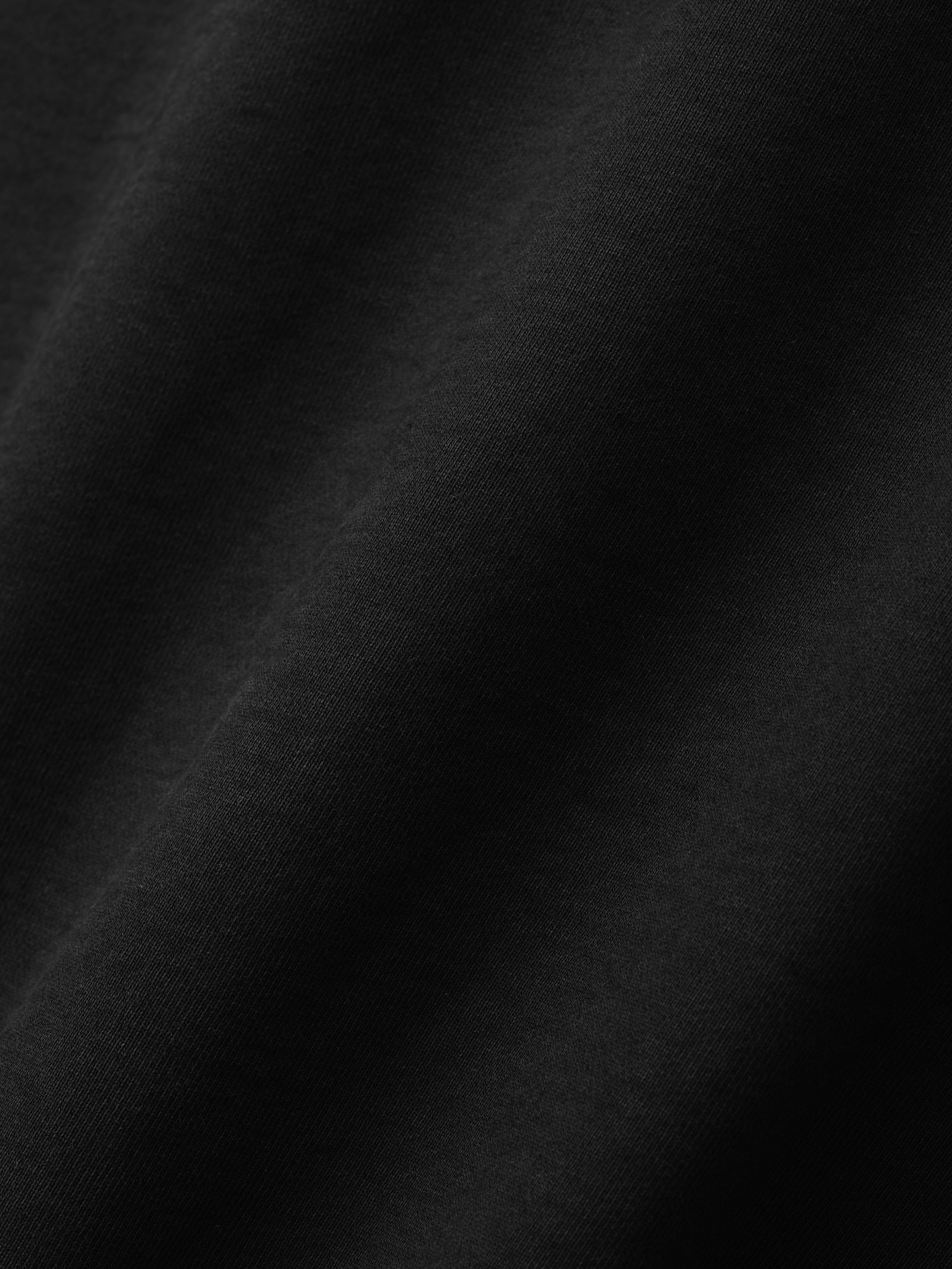 Essentials Sunfaded Classic Half Raglan Sweatshirt Black