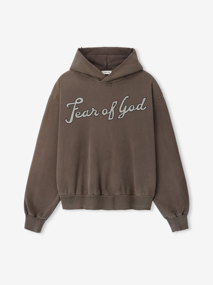 Essentials 26 Classic Half Raglan Hoodie Faded Brown