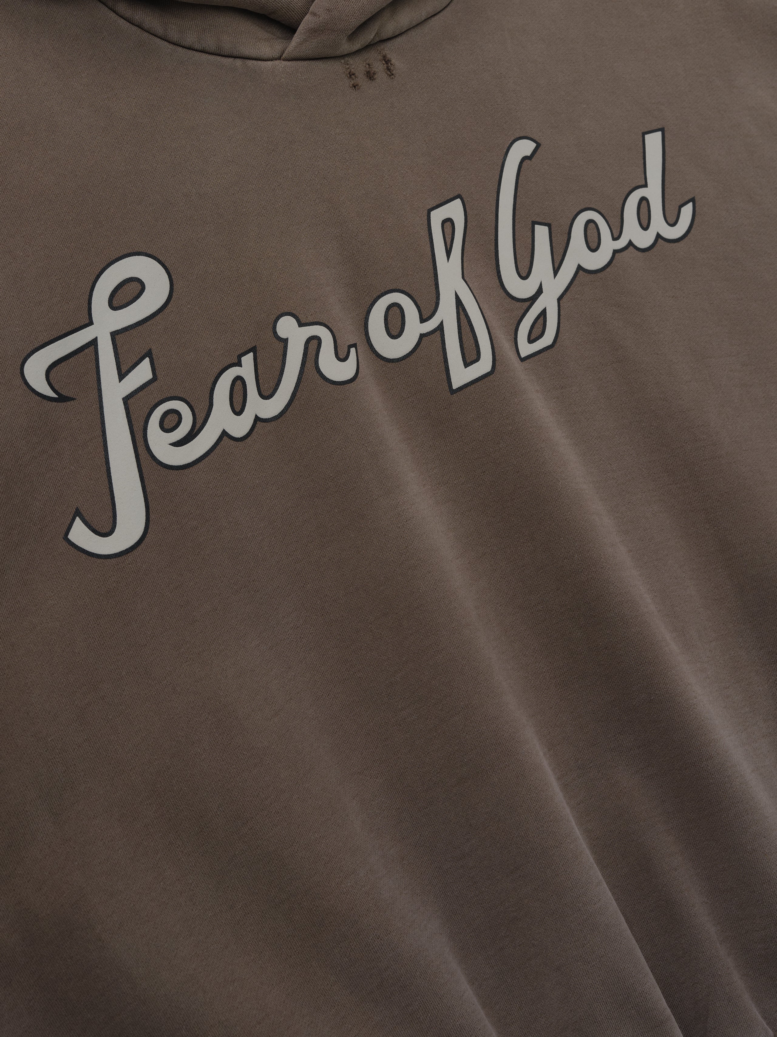 Essentials 26 Classic Half Raglan Hoodie Faded Brown