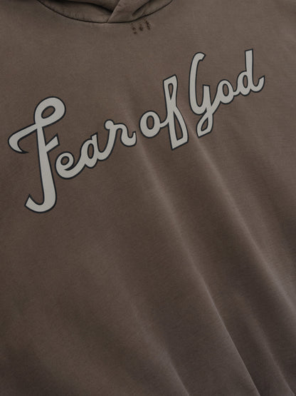 Essentials 26 Classic Half Raglan Hoodie Faded Brown