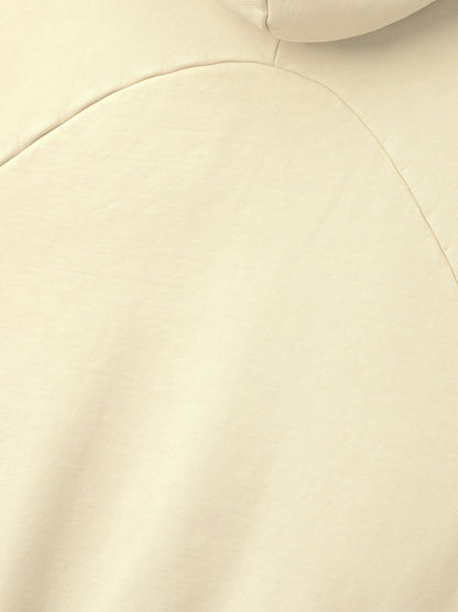 Essentials Classic Half Raglan Hoodie Dirty Ivory