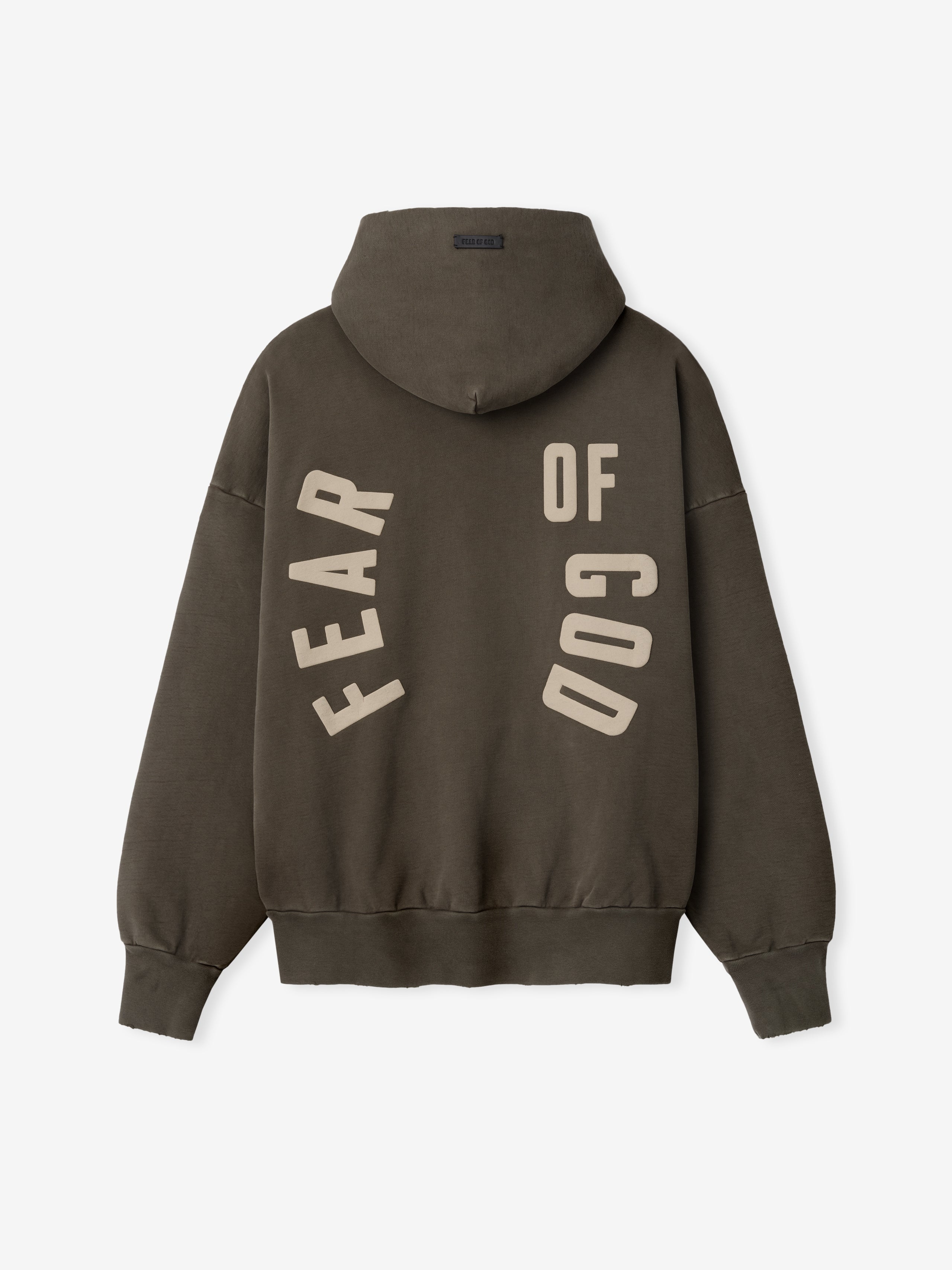 Essentials Fear Of God Classic Pocket Hoodie Faded Brown