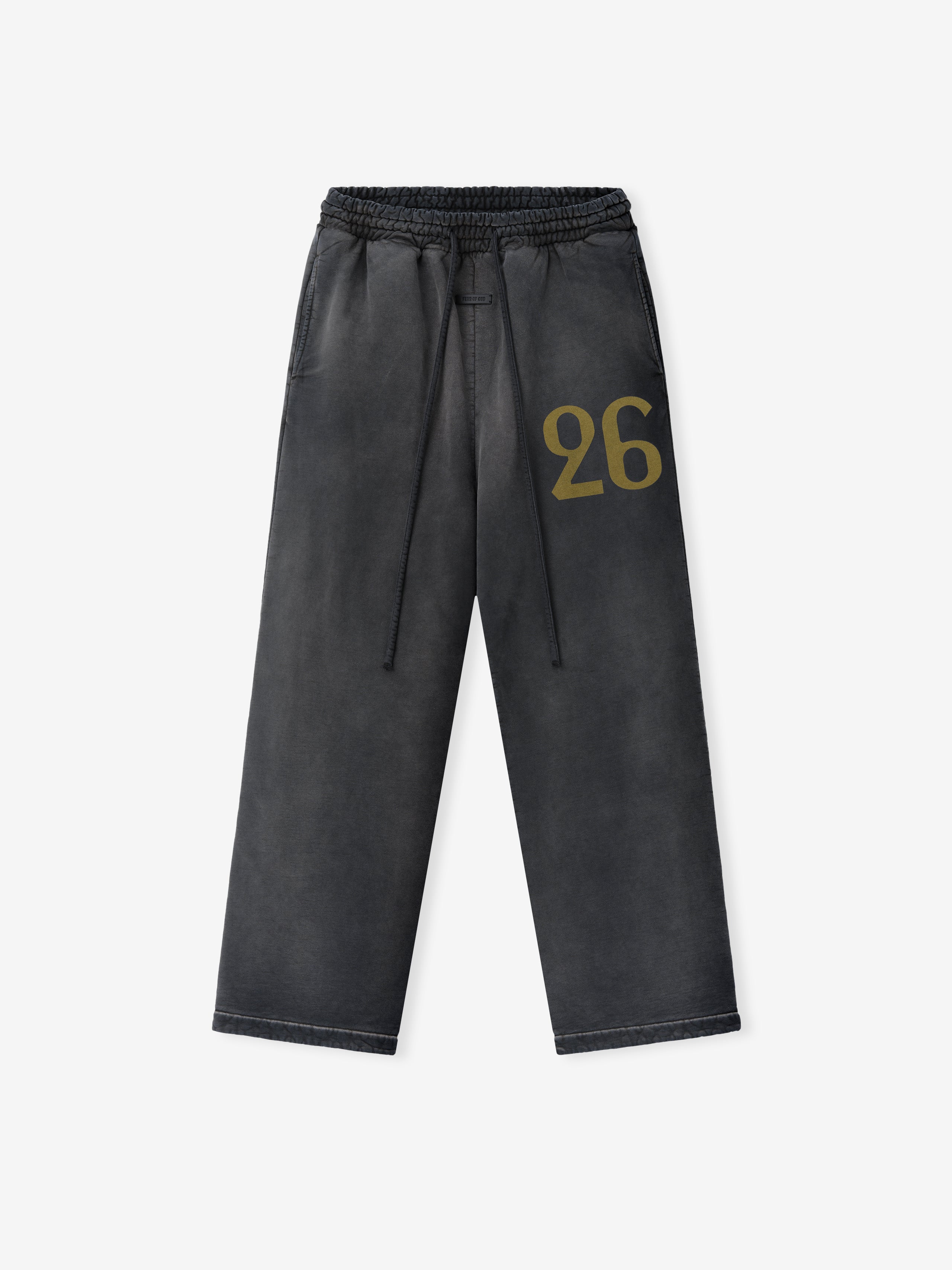 Essentials "26" Wide Leg Sweatpant Off Black
