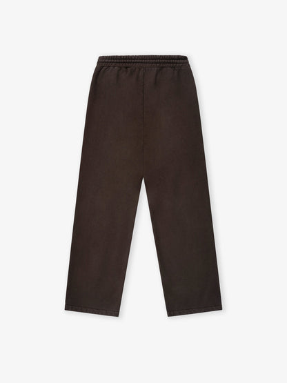Essentials Sunfaded Wide Leg Sweatpant Dark Brown