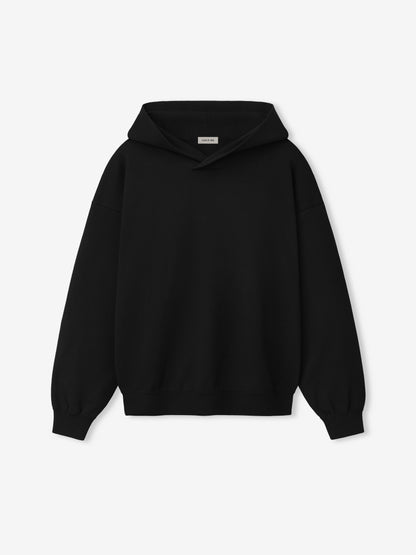 Essentials Double Knit Hoodie Black