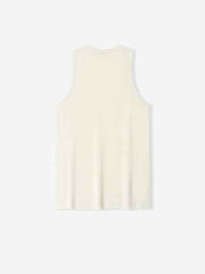 Essentials Knitted Tank Top Cream