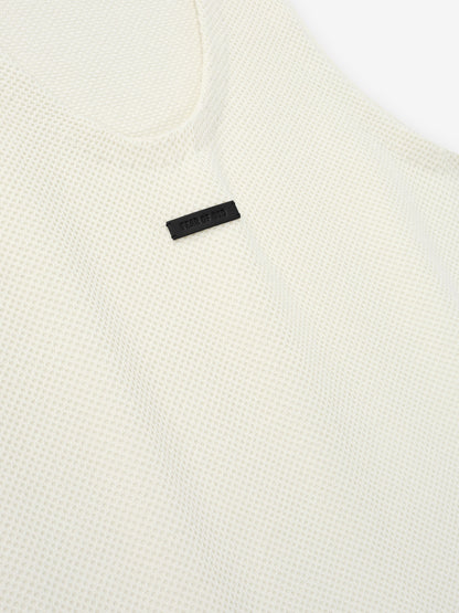 Essentials Knitted Tank Top Cream