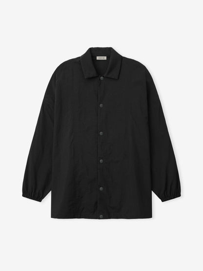 Essentials Nylon Ripstop Tech Windbreaker Black