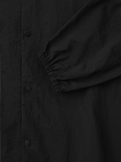 Essentials Nylon Ripstop Tech Windbreaker Black