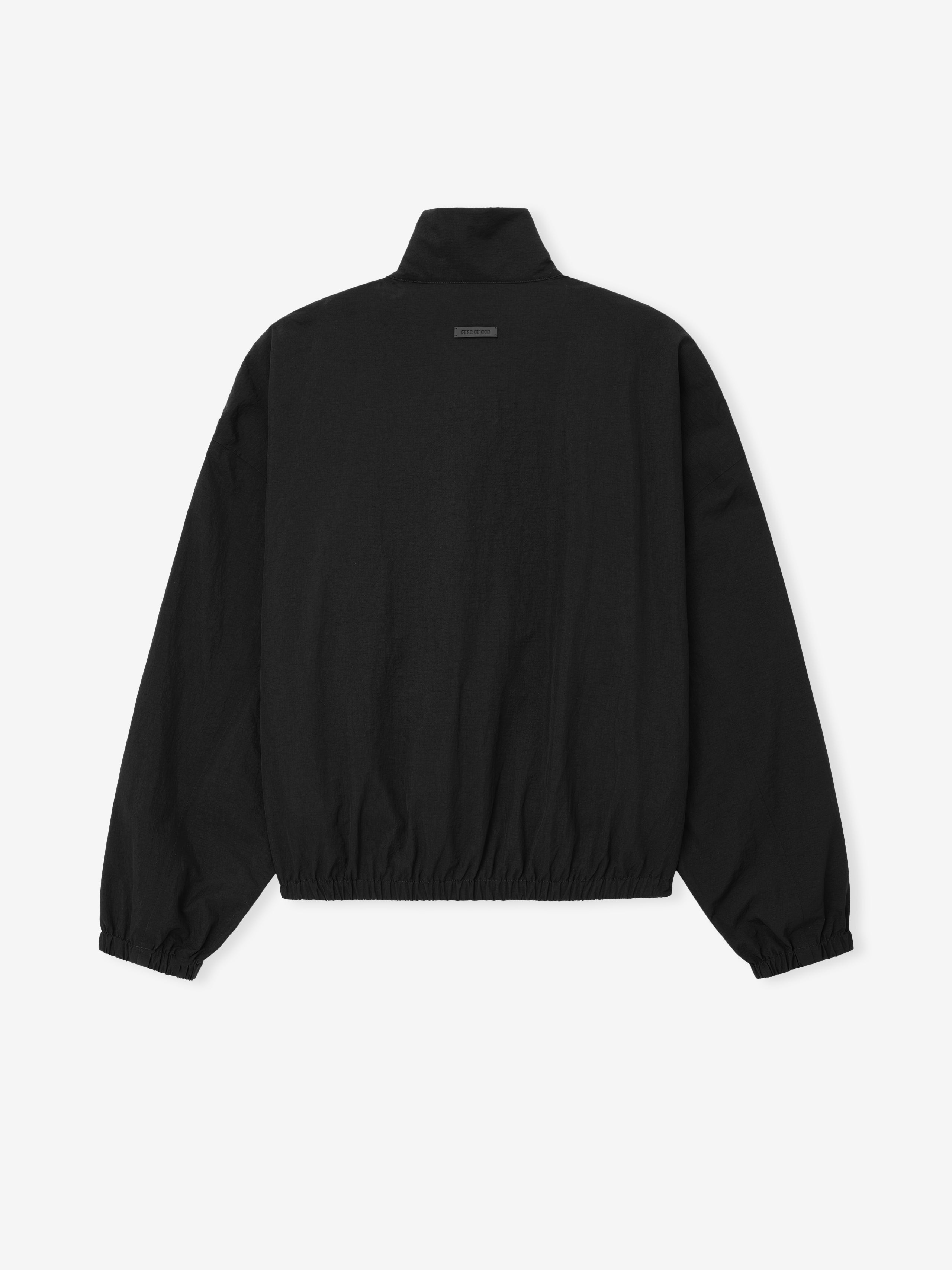 Essentials Nylon Ripstop Tech Track Jacket Black