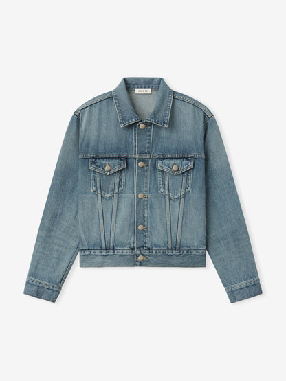 Essentials Classic Trucker Jacket Medium Indigo