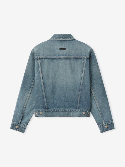 Essentials Classic Trucker Jacket Medium Indigo