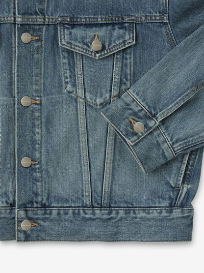 Essentials Classic Trucker Jacket Medium Indigo