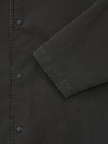 Essentials Garment Dyed Cotton Sport Jacket Dark Grey