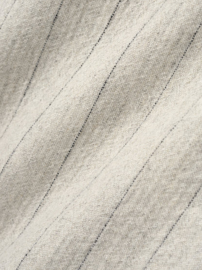 Essentials Double Face Wool Baseball Flared Pants Light Beige/Black