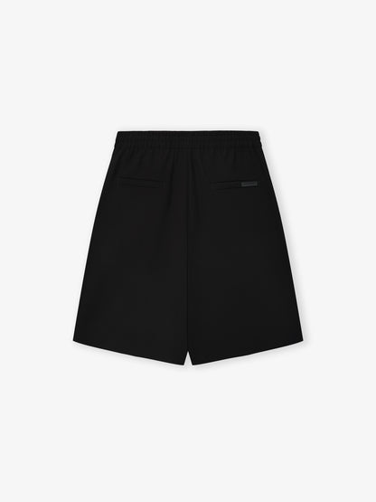 Essentials Wool Ripstop Baggy Shorts Black
