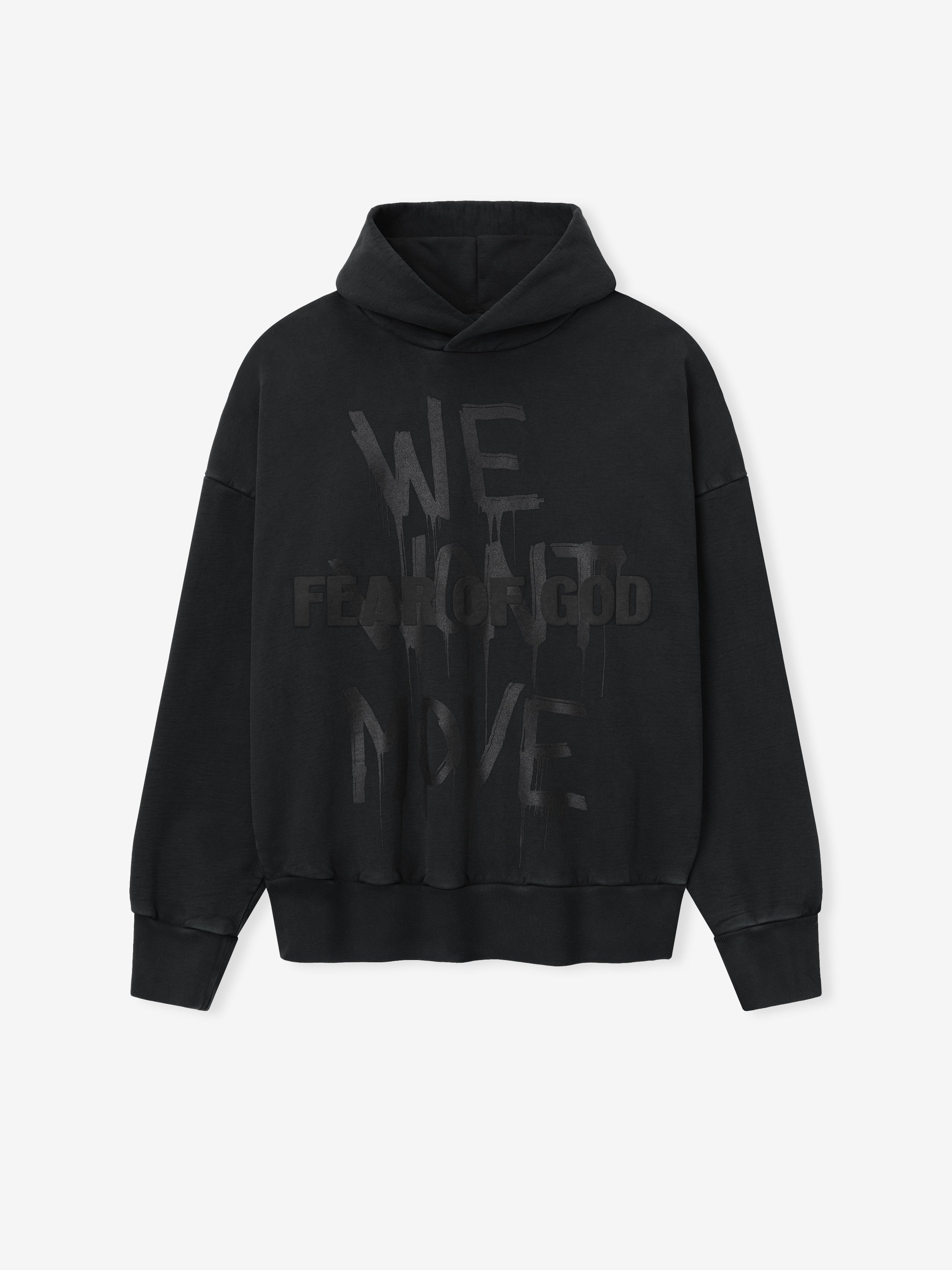 Essentials We Won'T Move Hoodie Black