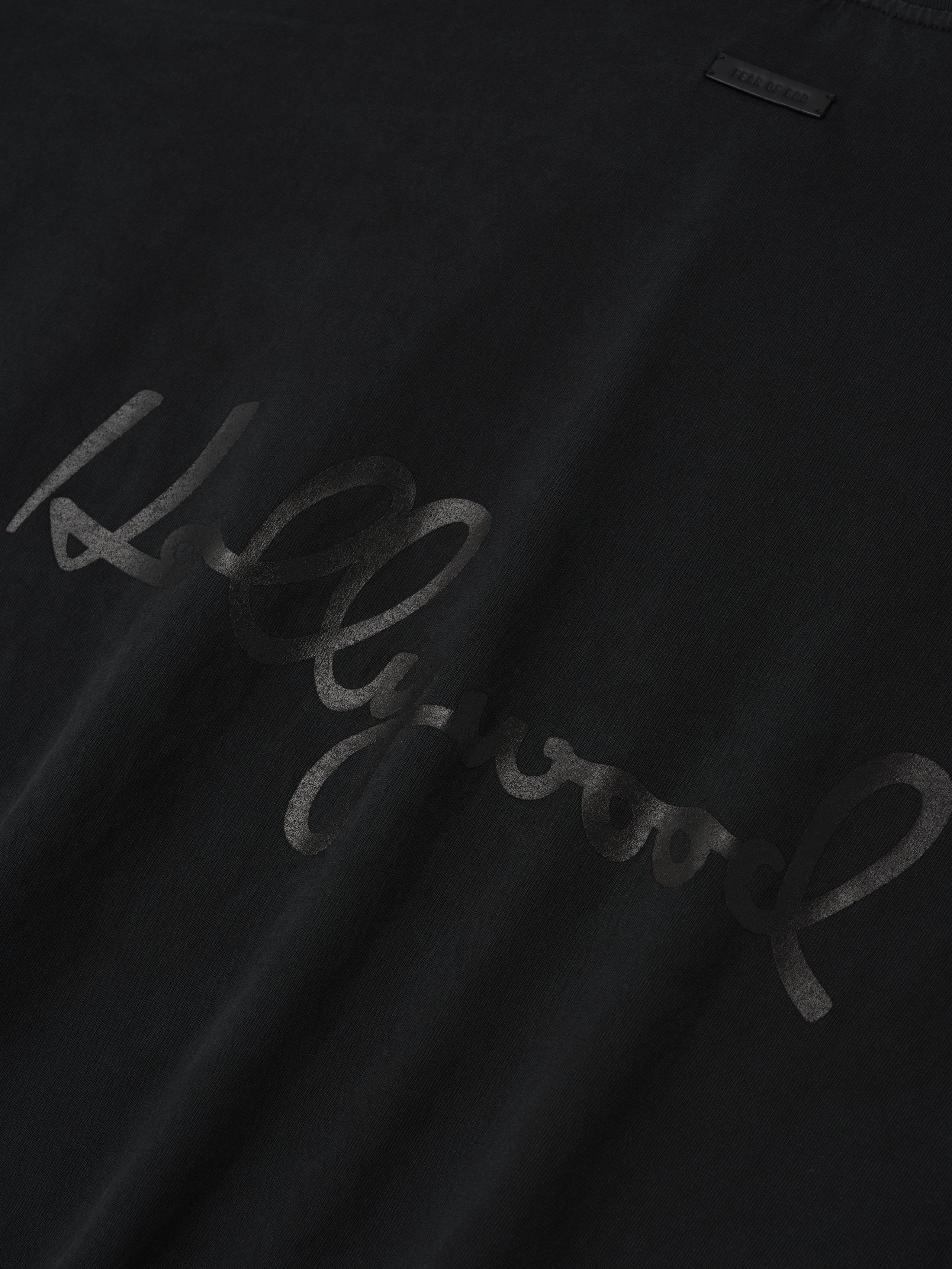 Essentials Vogue Fear Of God Hollywood Tee Black