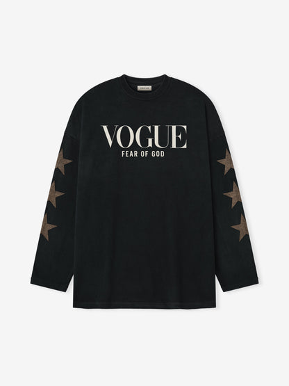 Essentials Vogue Fear Of God Hollywood Long Sleeve Tee Black