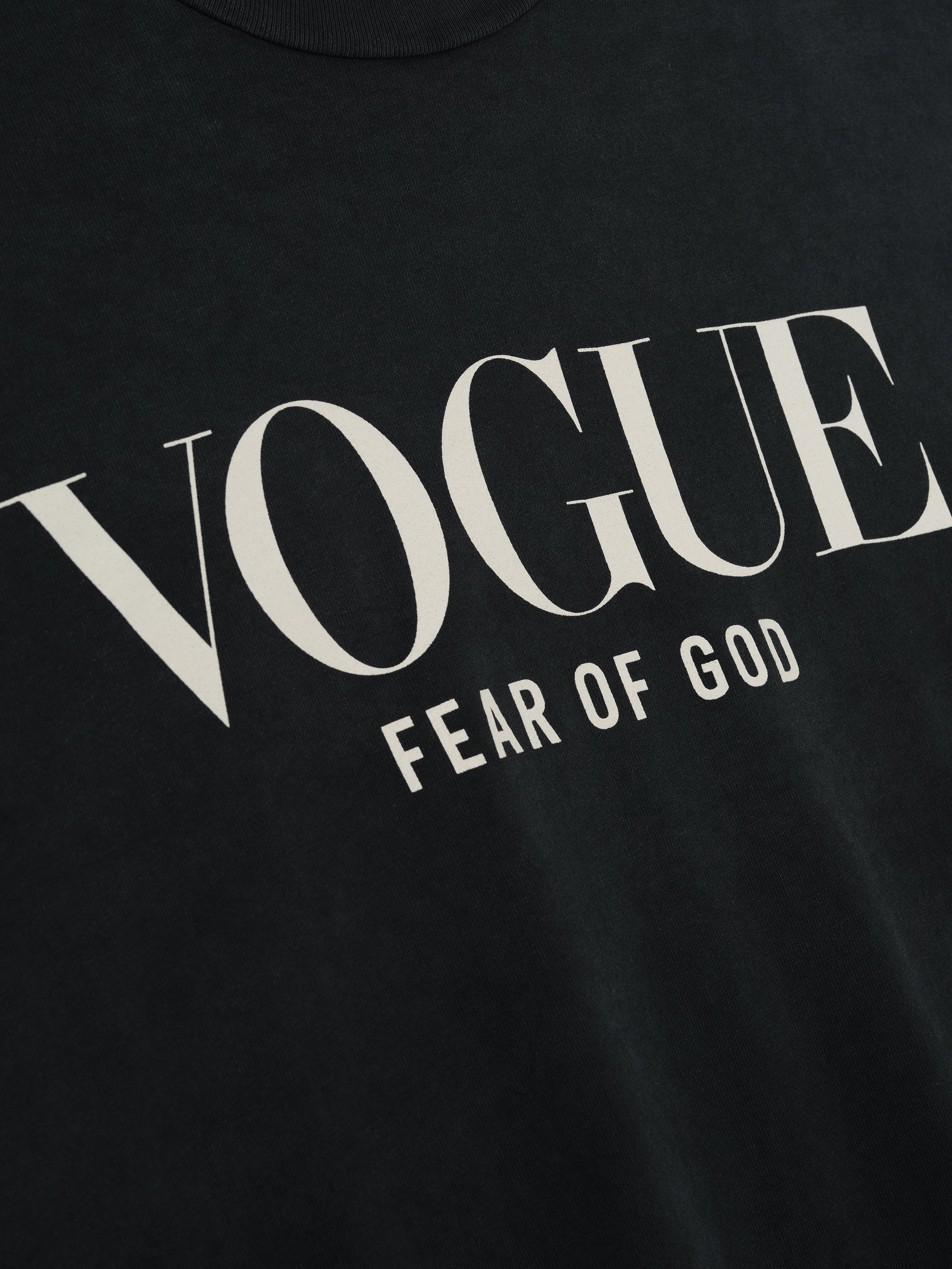 Essentials Vogue Fear Of God Hollywood Long Sleeve Tee Black